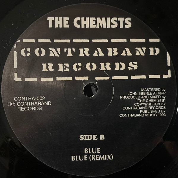 The Chemists - The Chemists | Contraband Records (CONTRA 002) - 2 The Chemists - The Chemists | Contraband Records (CONTRA 002) - 2