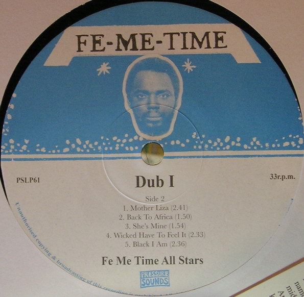 Jimmy Radway & The Fe Me Time All Stars - Dub I | Pressure Sounds (PSLP 61) - 4