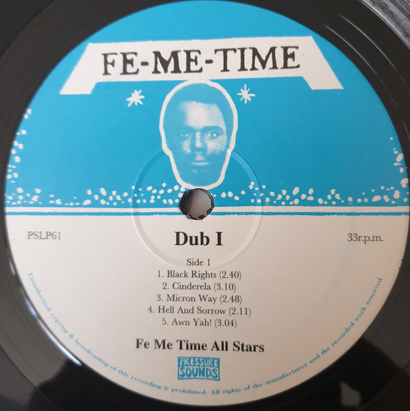 Jimmy Radway & The Fe Me Time All Stars - Dub I | Pressure Sounds (PSLP 61) - 3