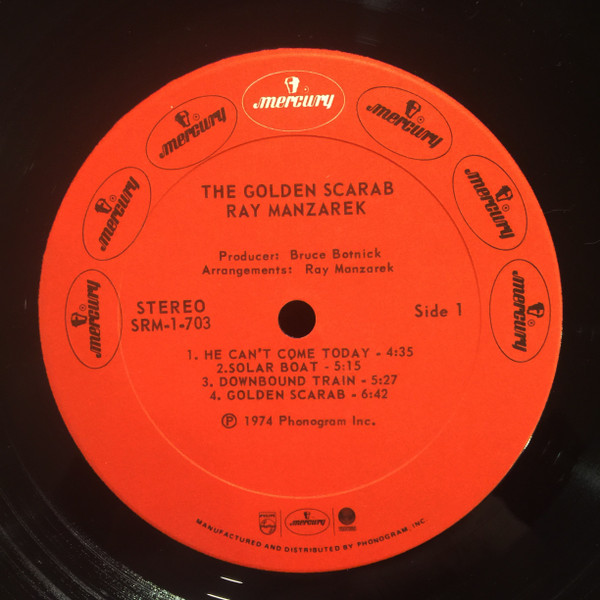 Ray Manzarek - The Golden Scarab | Mercury (SRM 1-703) - 3