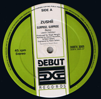 ZUSHii - Surprise, Surprise (Remix) | Debut Edge Records (DEBTX 3005) - 2 ZUSHii - Surprise, Surprise (Remix) | Debut Edge Records (DEBTX 3005) - 2