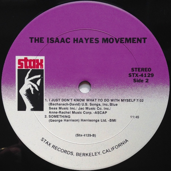 Isaac Hayes - The Isaac Hayes Movement | Stax (STX 4129) - 4