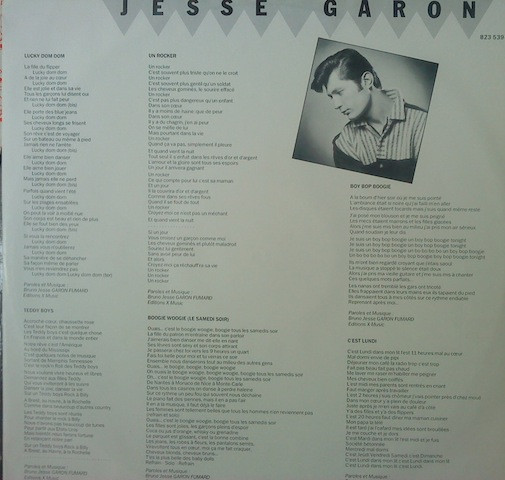 Jesse Garon Et L'Age D'Or - Jesse Garon Et L'Âge D'Or | Polydor (823 539-1) - 3 Jesse Garon Et L'Age D'Or - Jesse Garon Et L'Âge D'Or | Polydor (823 539-1) - 3