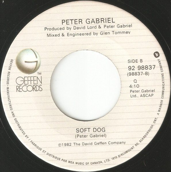 Peter Gabriel - Shock The Monkey | Geffen Records (92 98837) - 2