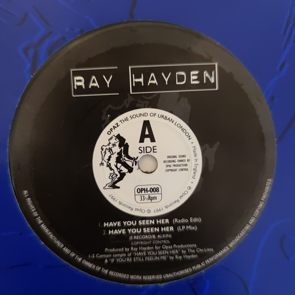 Ray Hayden - Have You Seen Her | Opaz Records (OPH-008) - 2 Ray Hayden - Have You Seen Her | Opaz Records (OPH-008) - 2