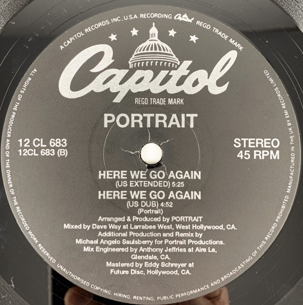 Portrait - Here We Go Again! | Capitol Records (12CL 683) - 4