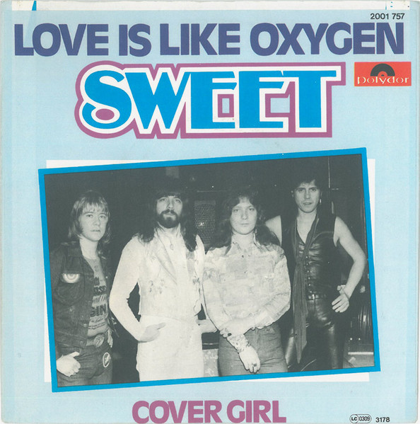 The Sweet - Love Is Like Oxygen | Polydor (2001 757) - 2