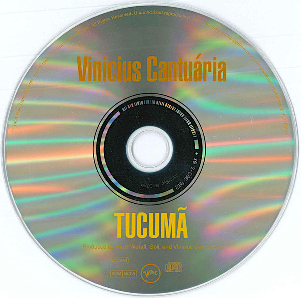 Vinicius Cantuária - Tucumã | Verve Records (559 863-2) - 3 Vinicius Cantuária - Tucumã | Verve Records (559 863-2) - 3