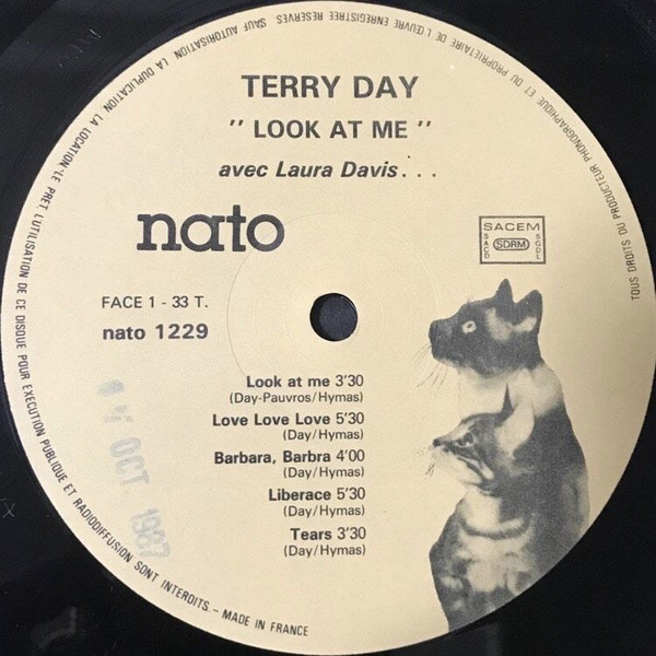 Terry Day Featuring Laura Davis - Look At Me | Nato (nato 1229) - 3