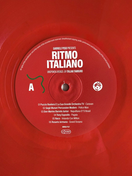 Gabriele Poso , Various - Ritmo Italiano (Unspoken Sounds Of Italian Tamburo) | Mr Bongo (MRBLP317R) - 3 Gabriele Poso , Various - Ritmo Italiano (Unspoken Sounds Of Italian Tamburo) | Mr Bongo (MRBLP317R) - 3