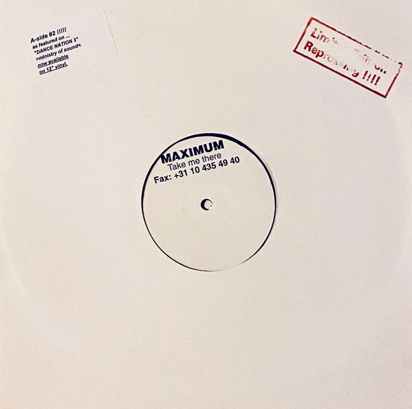 Maximum - Take Me There | Digi White (DIGI 004) - 2 Maximum - Take Me There | Digi White (DIGI 004) - 2