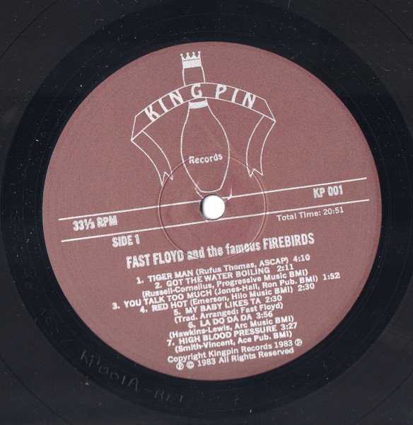 Fast Floyd & The Famous Firebirds - Devil's Daughter | King Pin Records (KP001) - 3 Fast Floyd & The Famous Firebirds - Devil's Daughter | King Pin Records (KP001) - 3