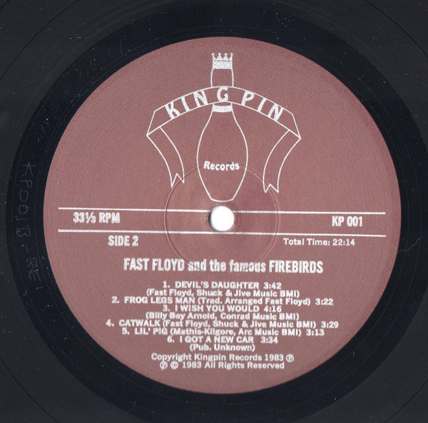 Fast Floyd & The Famous Firebirds - Devil's Daughter | King Pin Records (KP001) - 4 Fast Floyd & The Famous Firebirds - Devil's Daughter | King Pin Records (KP001) - 4