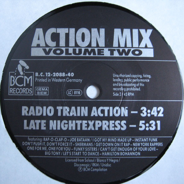 Various - Action Mix Volume Two | BCM Records (B.C. 12-2088-40) - 3