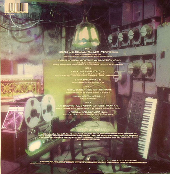 Kerri Chandler - A Basement, A Red Light & A Feelin' • Volume 2 | Madhouse Records (KCTLP626) - 2 Kerri Chandler - A Basement, A Red Light & A Feelin' • Volume 2 | Madhouse Records (KCTLP626) - 2