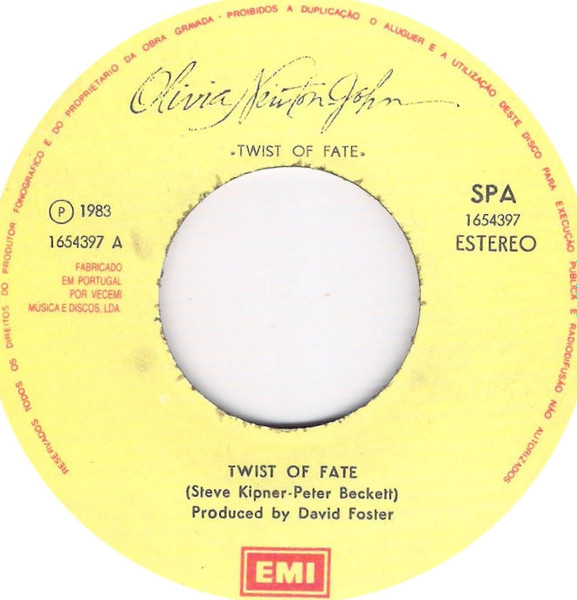Olivia Newton-John - Twist Of Fate | EMI (1654397) - 3