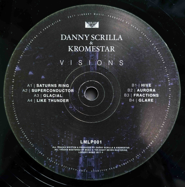 Kromestar x Danny Scrilla - Visions | Library Music (LMLP001)