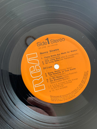 Nancy Sinatra - Nancy Sinatra - ナンシー・シナトラ・ベスト | RCA (SX-248) - 3 Nancy Sinatra - Nancy Sinatra - ナンシー・シナトラ・ベスト | RCA (SX-248) - 3