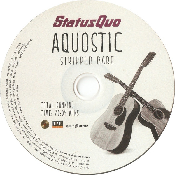 Status Quo - Aquostic Stripped Bare | Ear Music (0209847ERE) - 3