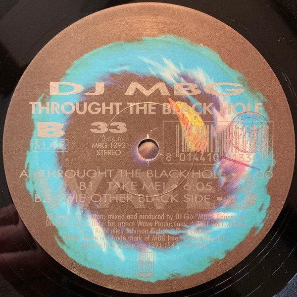 MBG - Throught The Black Hole | Trance Wave (MBG 1393) - 3