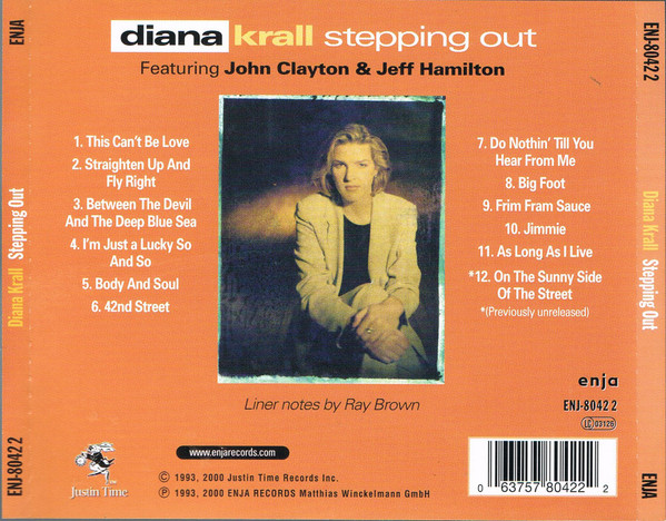 Diana Krall - Stepping Out | Enja Records (ENJ-8042 2) - 3