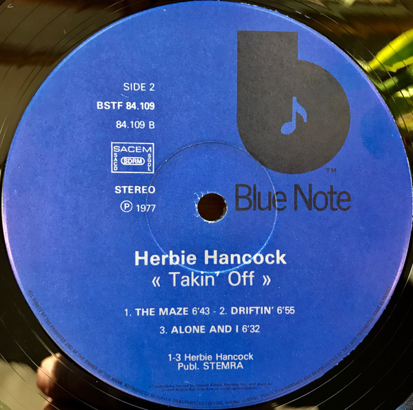Herbie Hancock - Takin' Off | Blue Note (BSTF 84109) - 4 Herbie Hancock - Takin' Off | Blue Note (BSTF 84109) - 4