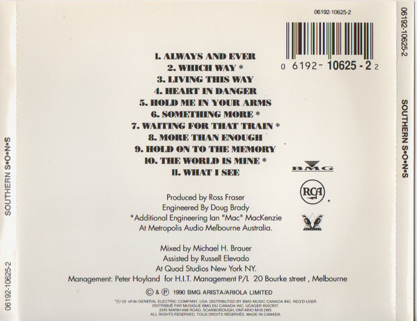 Southern Sons - Southern Sons | RCA (06192-10625-2) - 2