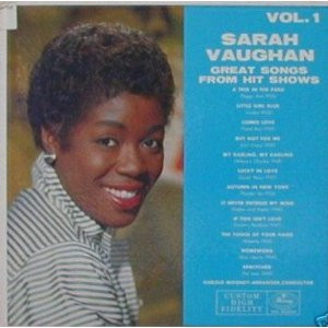 Sarah Vaughan - Great Songs From Hit Shows, Vol. 1 | Mercury (MG 20244)