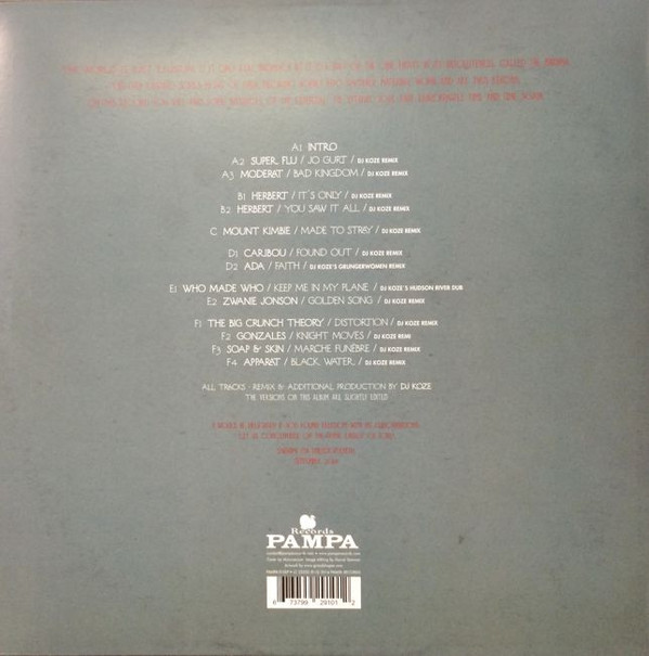 DJ Koze - Reincarnations Part 2 - The Remix Chapter 2009 - 2014 | Pampa Records (Pampa LP010) - 2