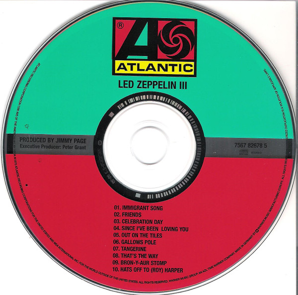 Led Zeppelin - Led Zeppelin III | Atlantic (WPCR-11613) - 3