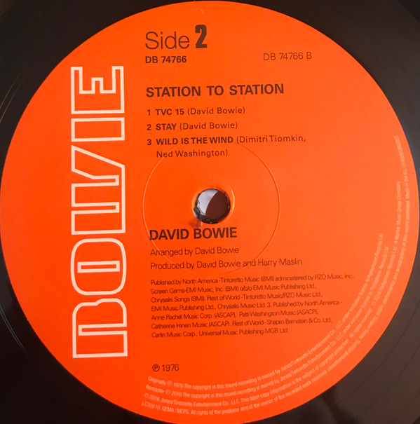 David Bowie - Station To Station | Parlophone (0190295990282) - 4