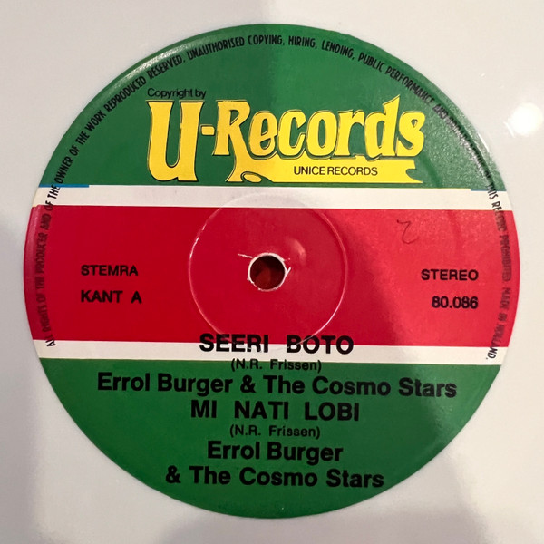 Cosmo Stars - Sma Sani | Unice Records (80.086) - 3