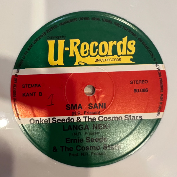 Cosmo Stars - Sma Sani | Unice Records (80.086) - 4