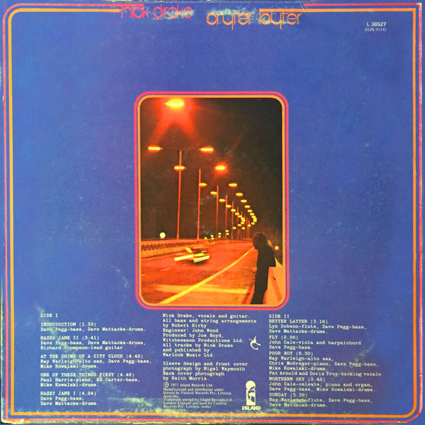 Nick Drake - Bryter Layter | Island Records (L36527) - 2 Nick Drake - Bryter Layter | Island Records (L36527) - 2