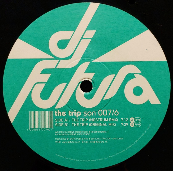 DJ Futura - The Trip | Sonar Records (SON 007) - 4
