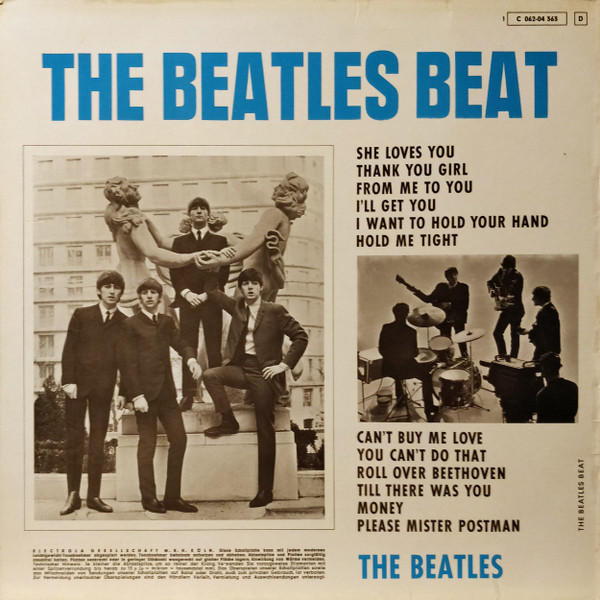 The Beatles - The Beatles Beat | Odeon (1C 062-04 363) - 2 The Beatles - The Beatles Beat | Odeon (1C 062-04 363) - 2