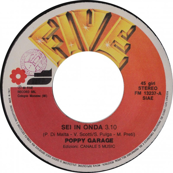 Poppy Garage - Sei In Onda | Five (FM 13237) - 3