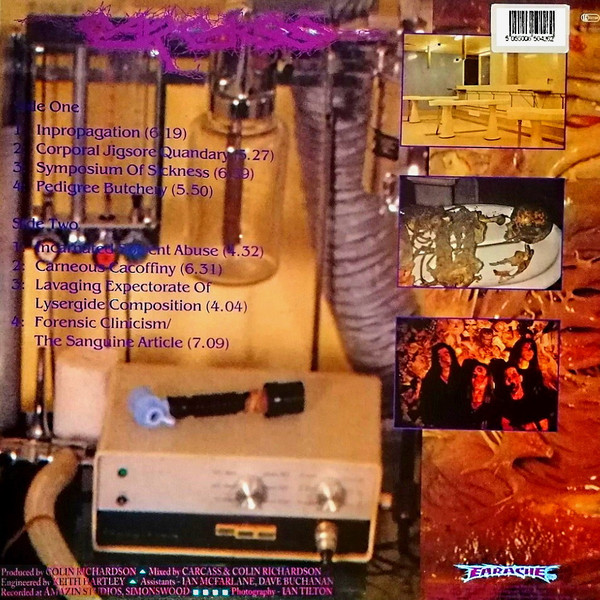 Carcass - Necroticism - Descanting The Insalubrious | Earache (MOSH042FDRUS) - 2 Carcass - Necroticism - Descanting The Insalubrious | Earache (MOSH042FDRUS) - 2