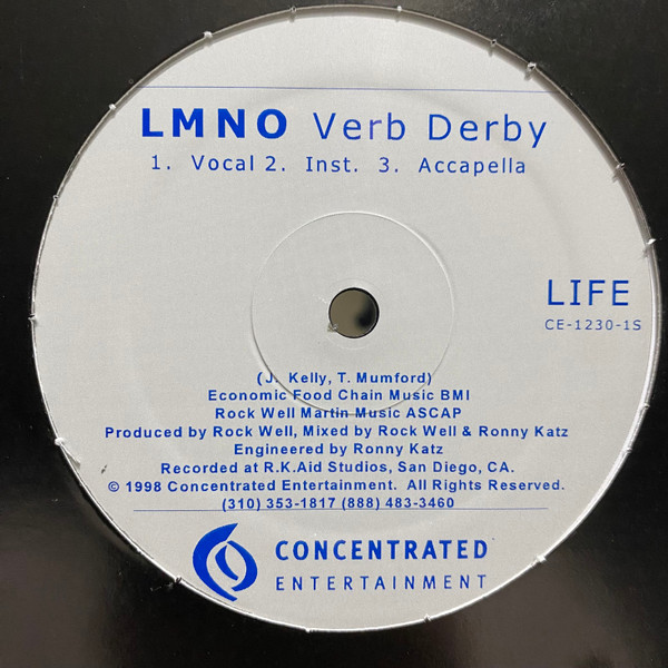 LMNO - Radiant / Verb Derby | Concentrated Entertainment (CE1230-1) - 2 LMNO - Radiant / Verb Derby | Concentrated Entertainment (CE1230-1) - 2