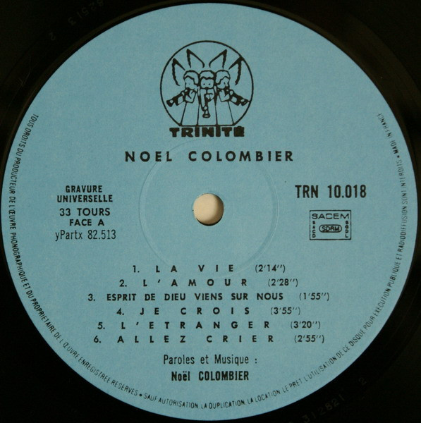Noël Colombier - Noël Colombier | Trinité (TRN 10.018) - 2 Noël Colombier - Noël Colombier | Trinité (TRN 10.018) - 2