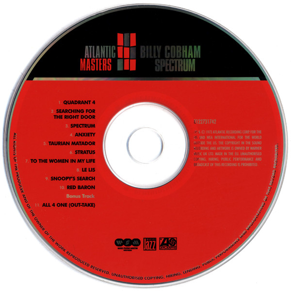 Billy Cobham - Spectrum | Atlantic (8122731742) - 3