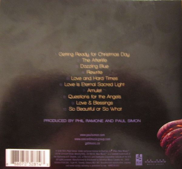 Paul Simon - So Beautiful Or So What | Hear Music (HRM3281402) - 3 Paul Simon - So Beautiful Or So What | Hear Music (HRM3281402) - 3