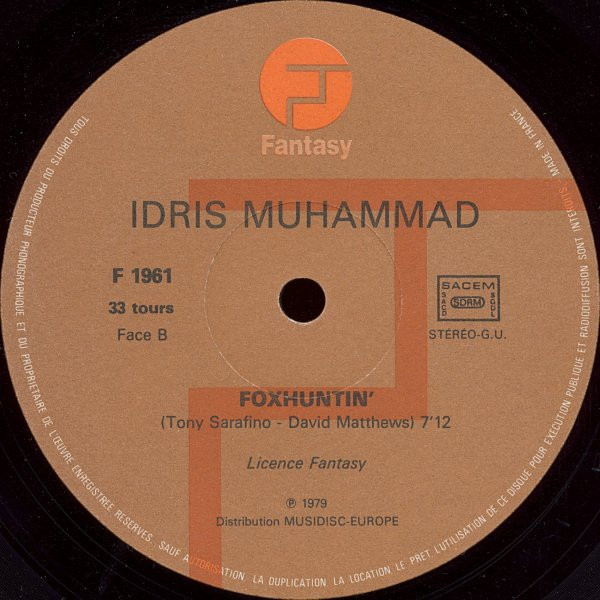 Idris Muhammad - Boogie Boots | Fantasy (F-1961) - 4 Idris Muhammad - Boogie Boots | Fantasy (F-1961) - 4