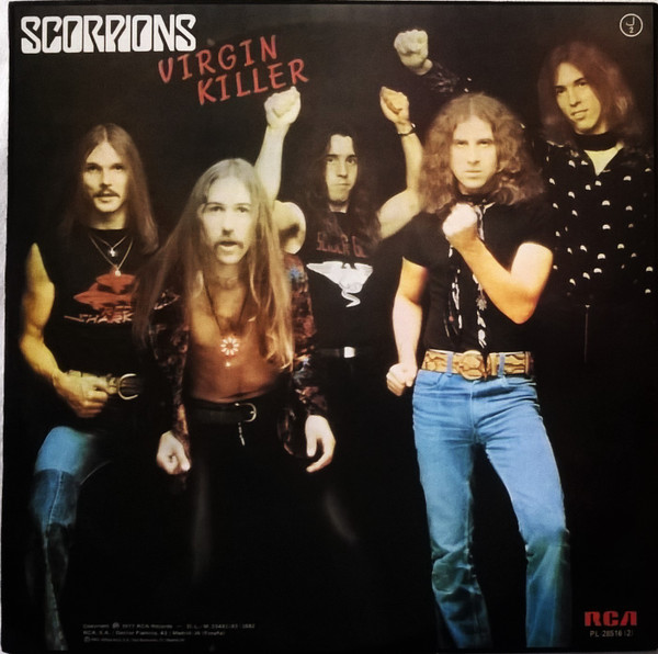 Scorpions - Taken By Force = Tomado Por La Fuerza / Virgin Killer | RCA (PL-28516 (2)) - 4 Scorpions - Taken By Force = Tomado Por La Fuerza / Virgin Killer | RCA (PL-28516 (2)) - 4