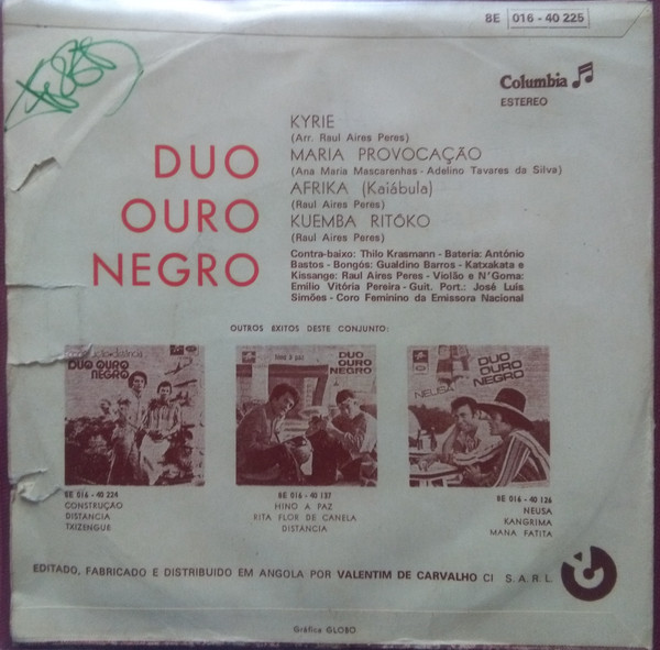 Duo Ouro Negro - Kyrie | Columbia (8E 016-40225) - 2
