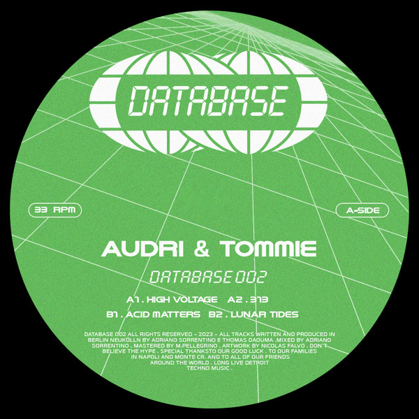 Audri , Tommie - High Voltage | Database (DAT002)