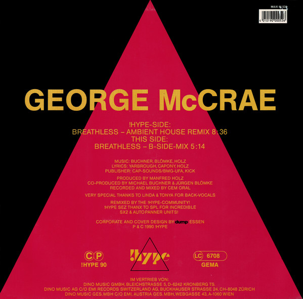 George McCrae - Breathless (!Hype Remix) | !Hype (M 538) - 2