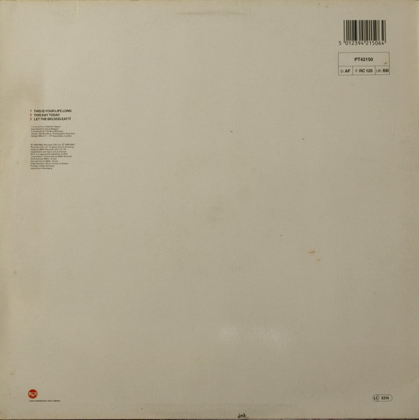 The Blow Monkeys - This Is Your Life | RCA (PT42150)