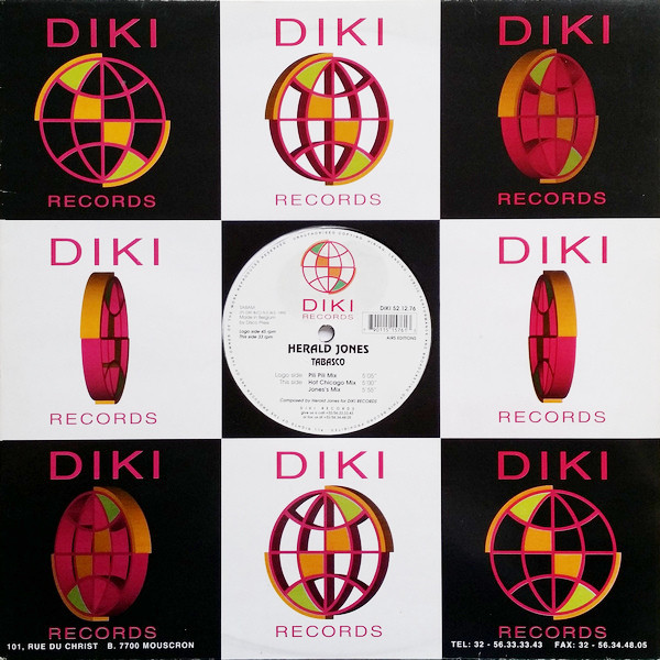 Herold Jones - Tabasco | DiKi Records (DIKI 52.12.76) - 3