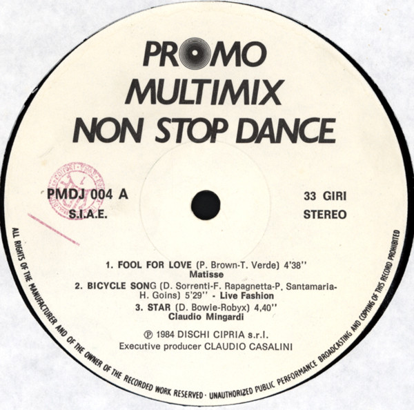 Various - Promo Multimix Non Stop Dance | S.P.Q.R. (PMDJ 004) - main Various - Promo Multimix Non Stop Dance | S.P.Q.R. (PMDJ 004) - main